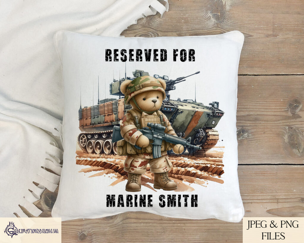 Military Combat Inspired Teddy Bear Design