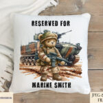 Military Combat Inspired Teddy Bear Design
