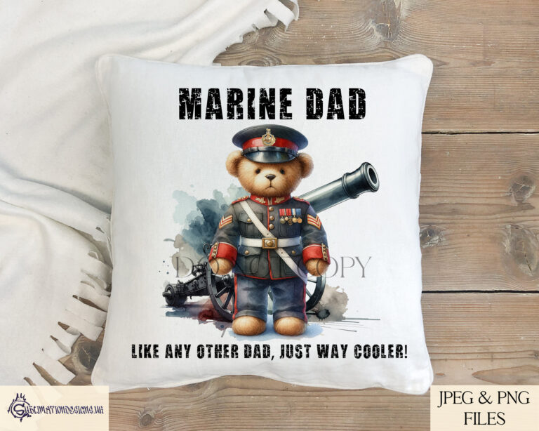 Royal Marine Inspired Teddy Bear - Kevin