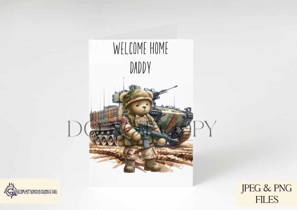 Military Combat Inspired Teddy Bear Design