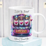 Love-themed slot machine with romantic symbols